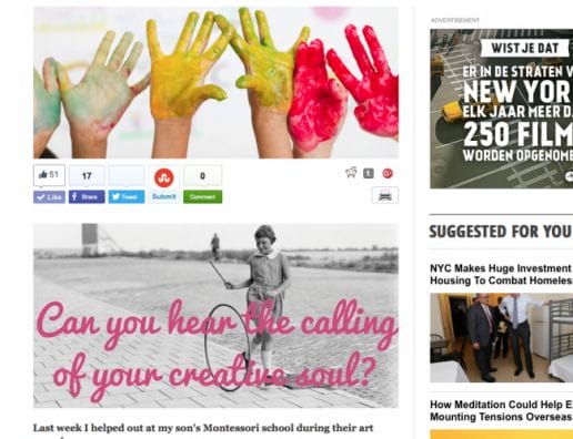 esther de charon de saint germain huffington blogger creativity