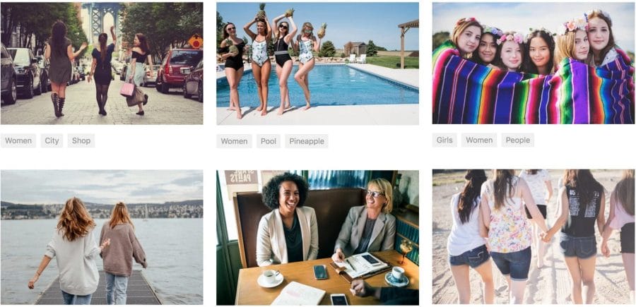 unsplash women photo stock