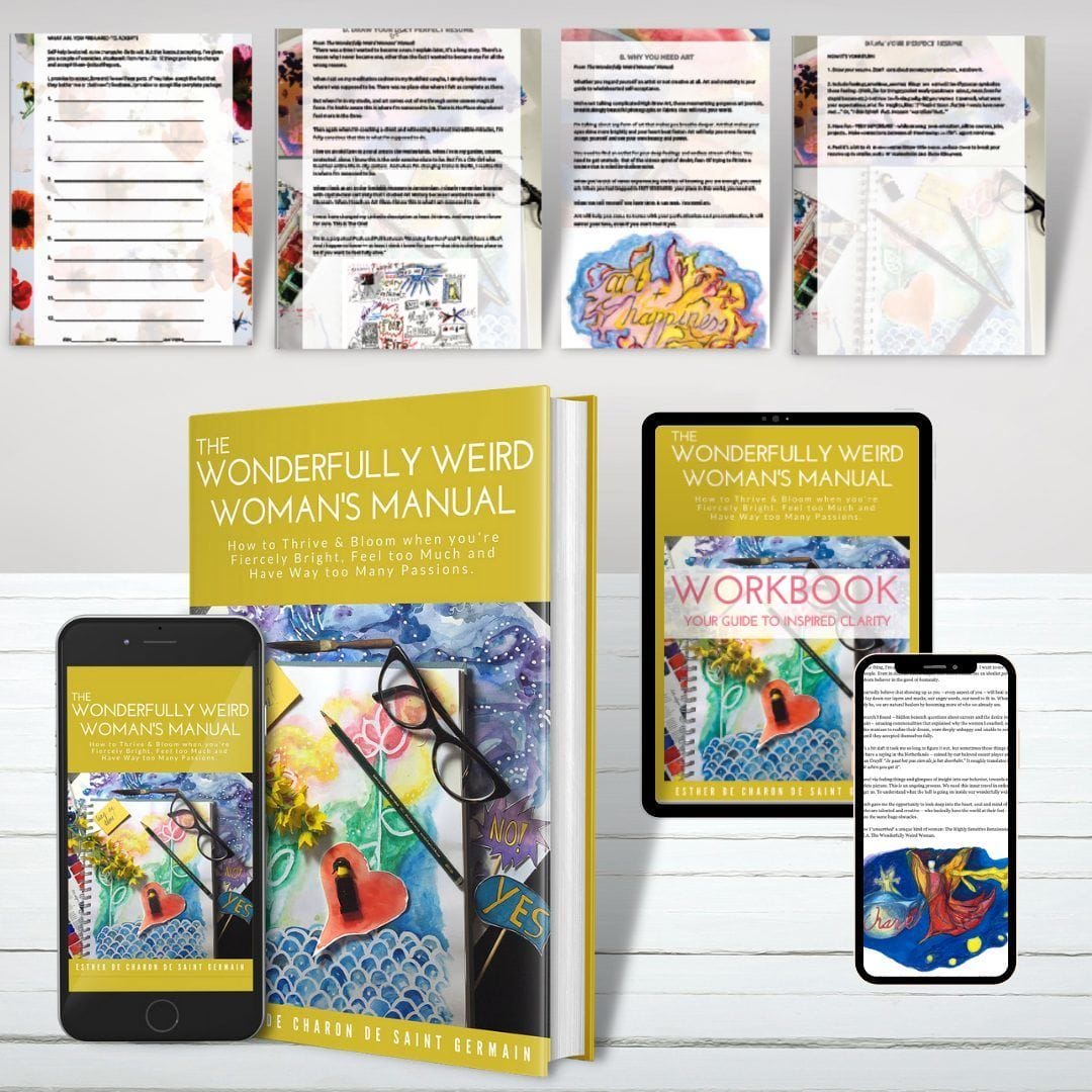 wonderfully weird woman's manual book and workbook