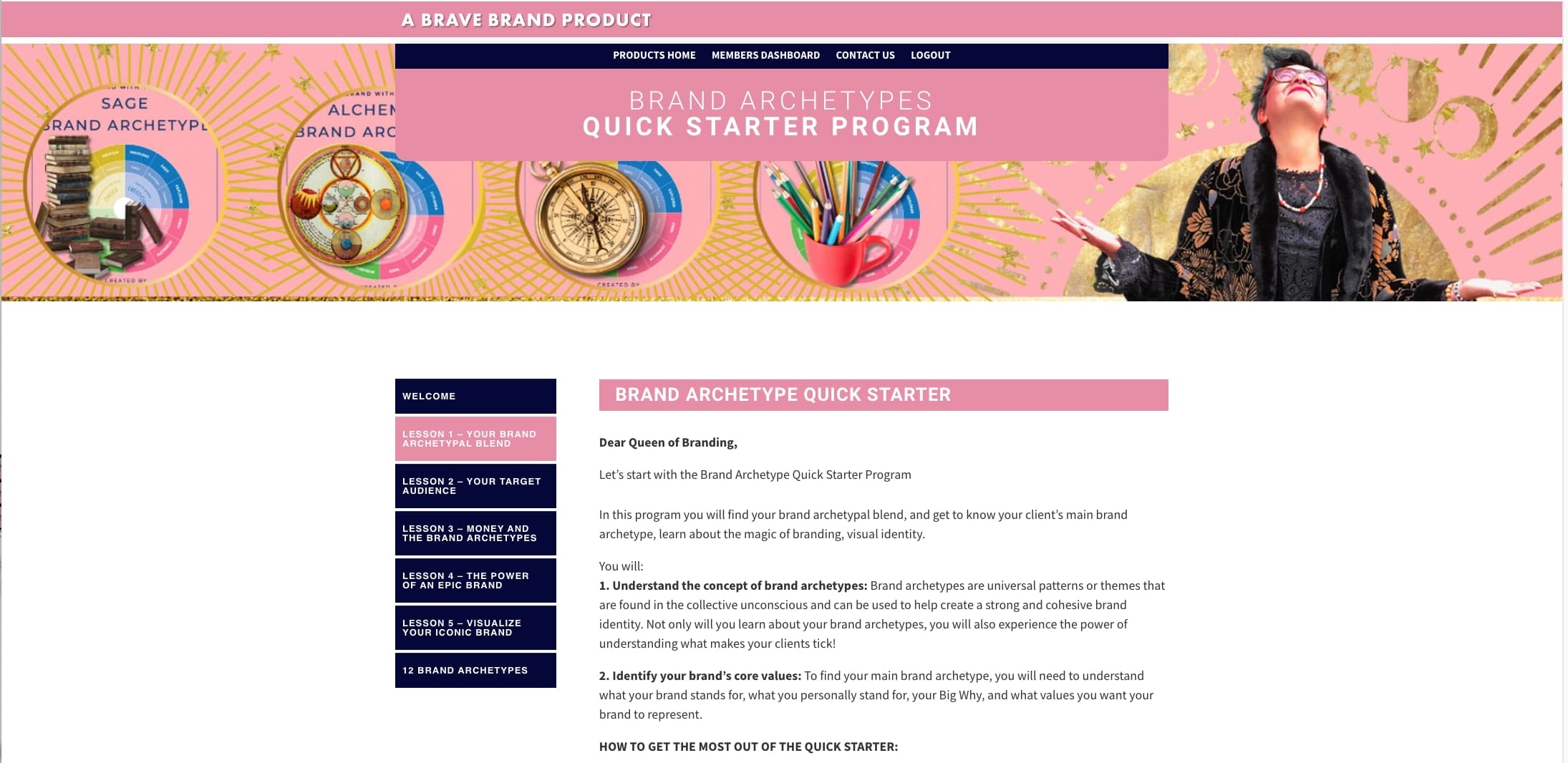 Brand Archetype Quick Starter program