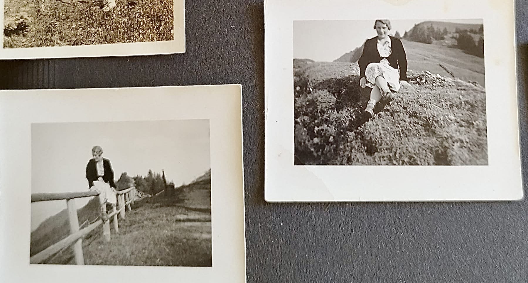 My grandmother in Switserland