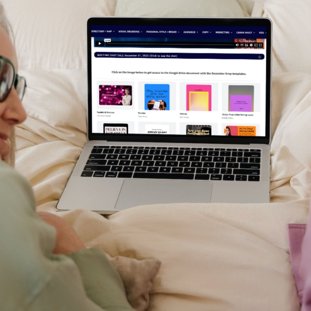 Canva Templates Month The Real You Love Marketing